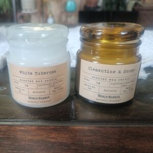 NWT World Market Apothecary Collection Scented Candle Bundle